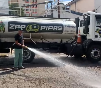 limpeza de rua zap pipas